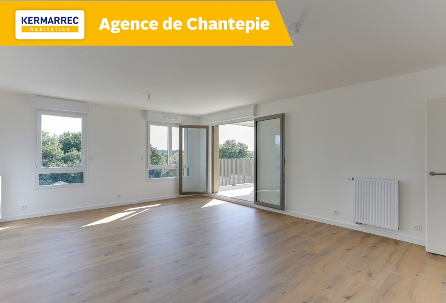 CHANTEPIE Appartement  4 pièces avec terrasse bien exposée — photo 1