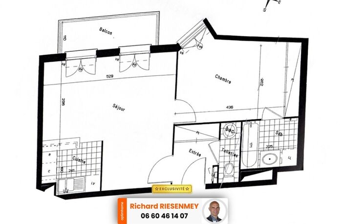 Appartement 2 pièces 48m² avec parking centre ville et gare — photo 2