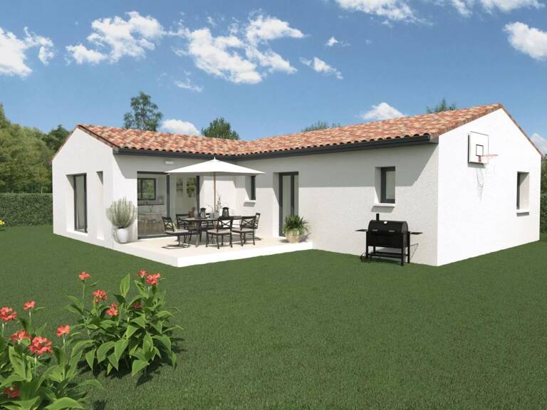 Maison de 115 m² Prête à construire sur 860 m² de terrain : MONTELEGER — photo 1