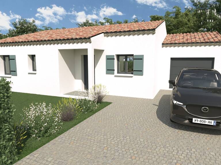 À Vendre - Maison Plain-Pied 3 chambres + Garage à Puygiron (26160) — photo 1