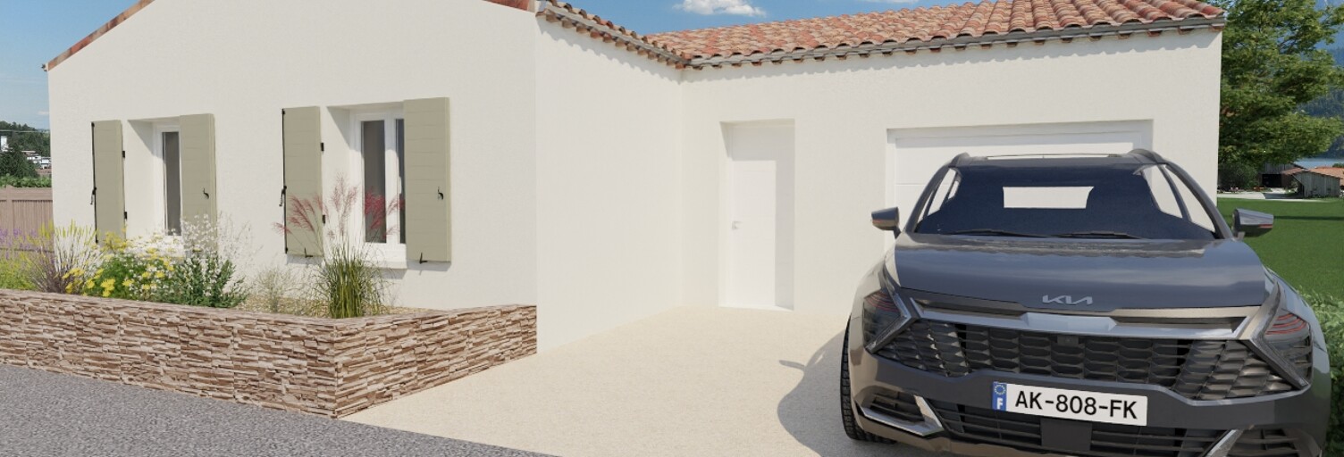 Maison 90 m² à construire La Touche (26160)