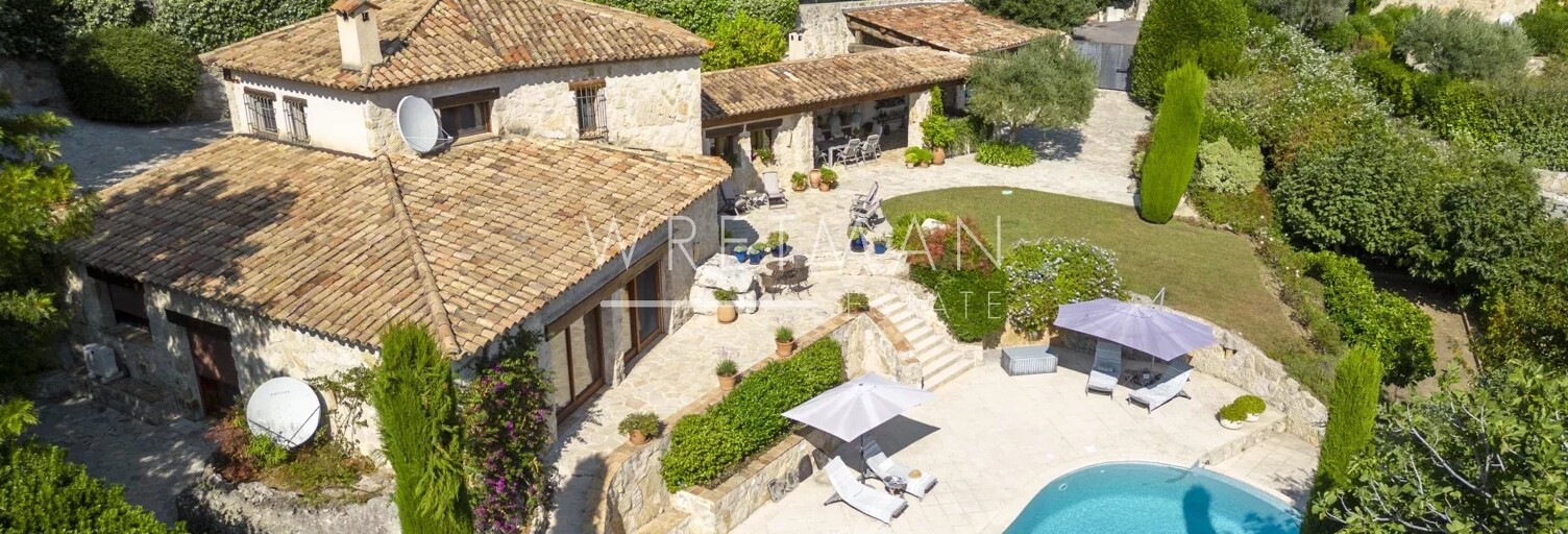 Maison 5 Pièces 230 m² à vendre à Tourrettes-sur-Loup (06140)