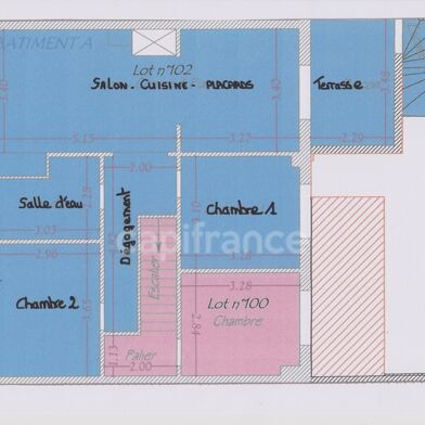 Appartement 4 pièces 182000 €