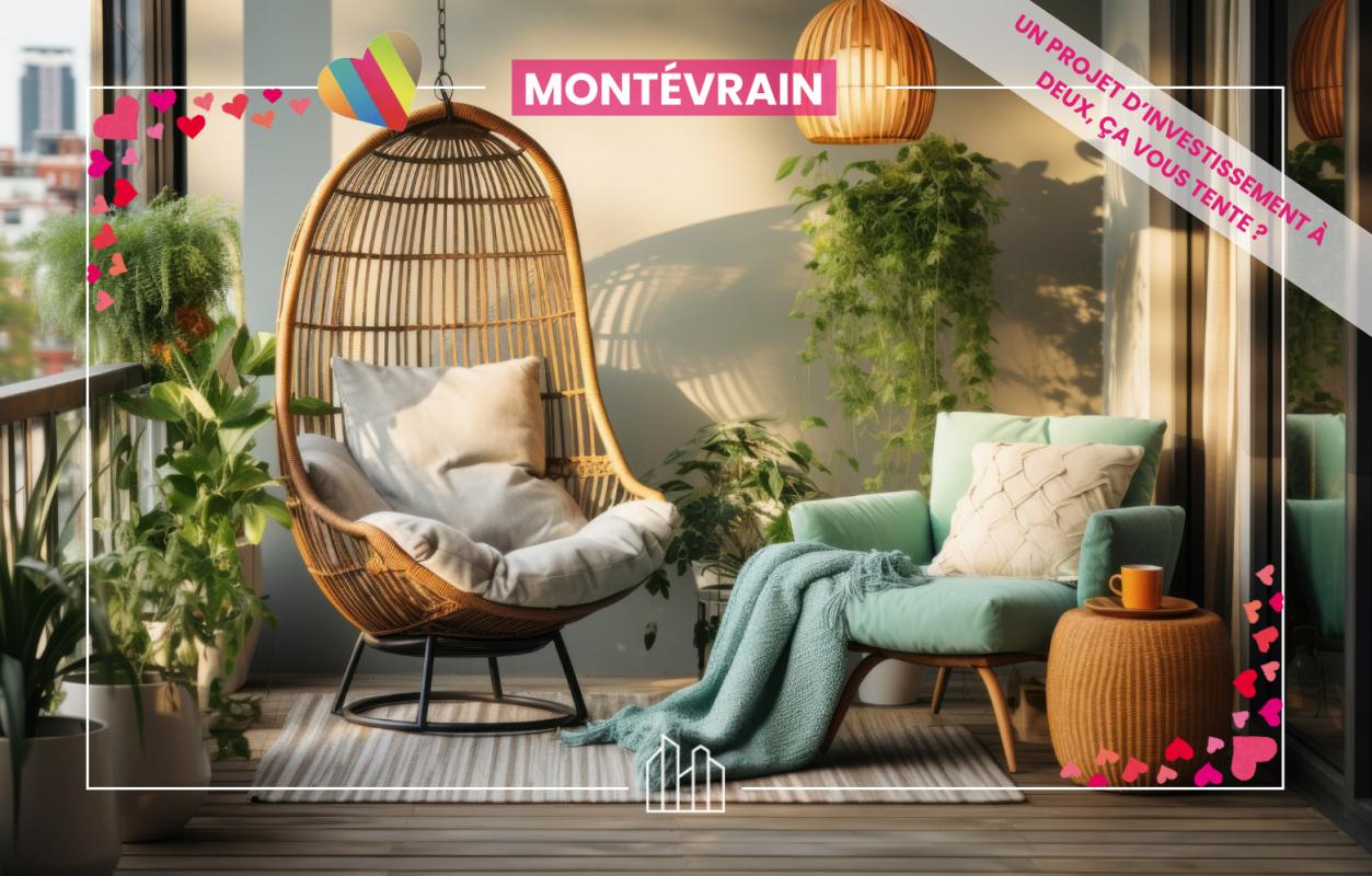 Appartement neuf 2 pièces 45 m² Montévrain 77144