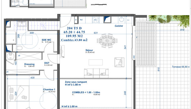 Appartement 5 pièces  à vendre Toulon 83100