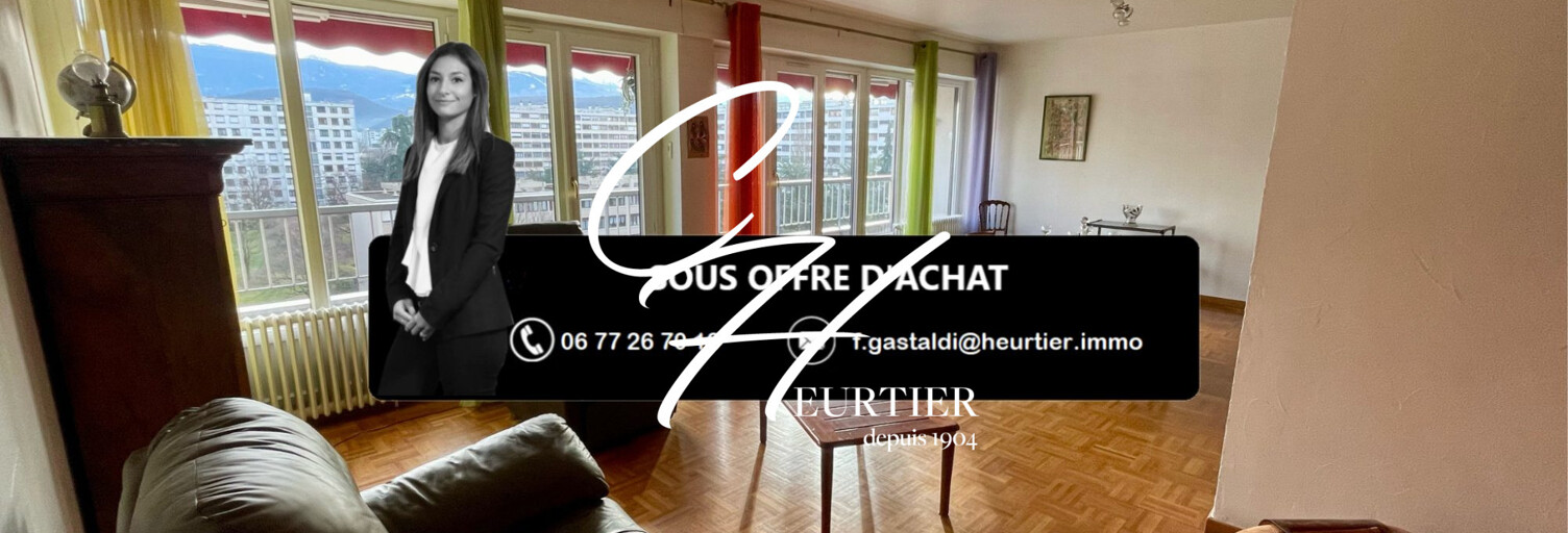 Appartement 4 Pièces 97 m² à vendre à Échirolles (38130)