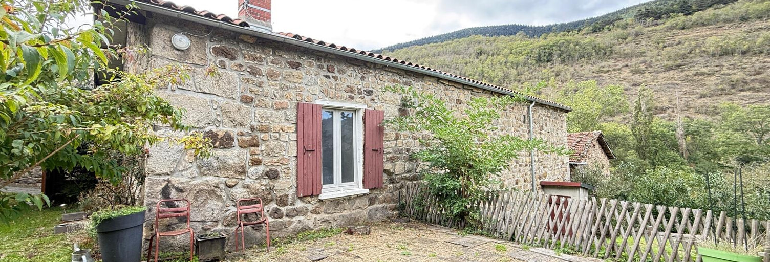 Maison 3 Pièces 45 m² à vendre à Saint-Julien-Vocance (07690)