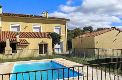 Maison d'habitation 3 faces, 4 chambres, garage, jardin et piscine — photo du bien