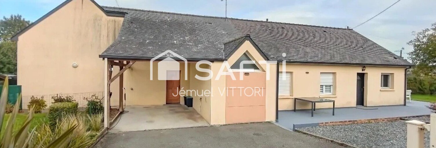 Maison 8 Pièces 179 m² à vendre à Le Bourgneuf-la-Forêt (53410)