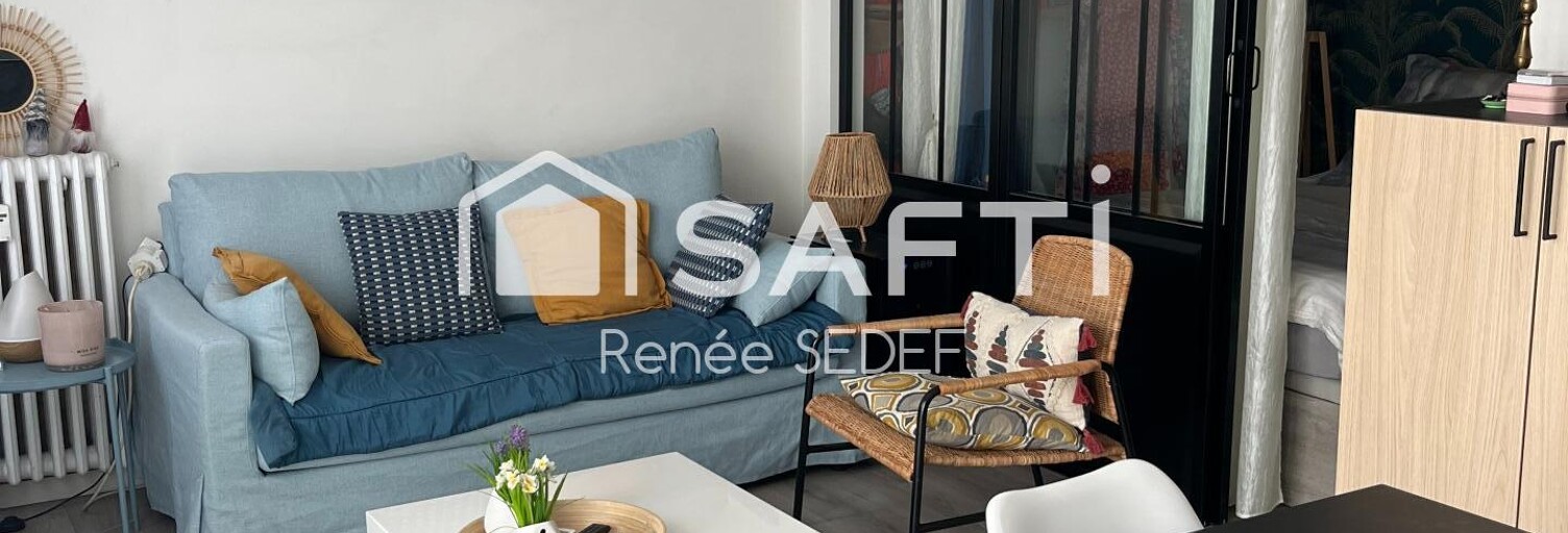 Appartement 2 Pièces 37 m² à vendre à Cagnes-sur-Mer (06800)