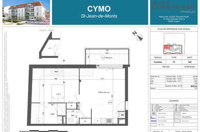 Appartement 2 pièces 217000 €