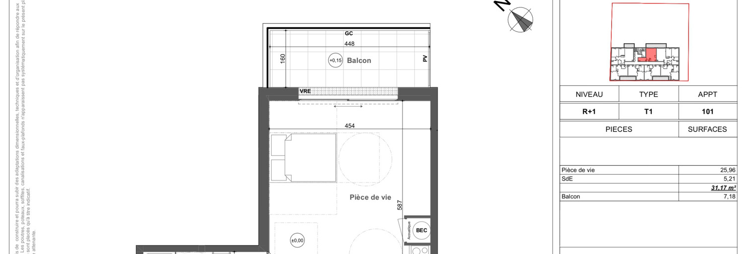 Appartement 1 Pièce 31 m² à vendre à Saint-Jean-de-Monts (85160)