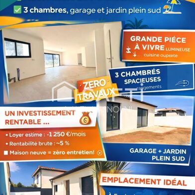 Maison 4 pièces 299900 €