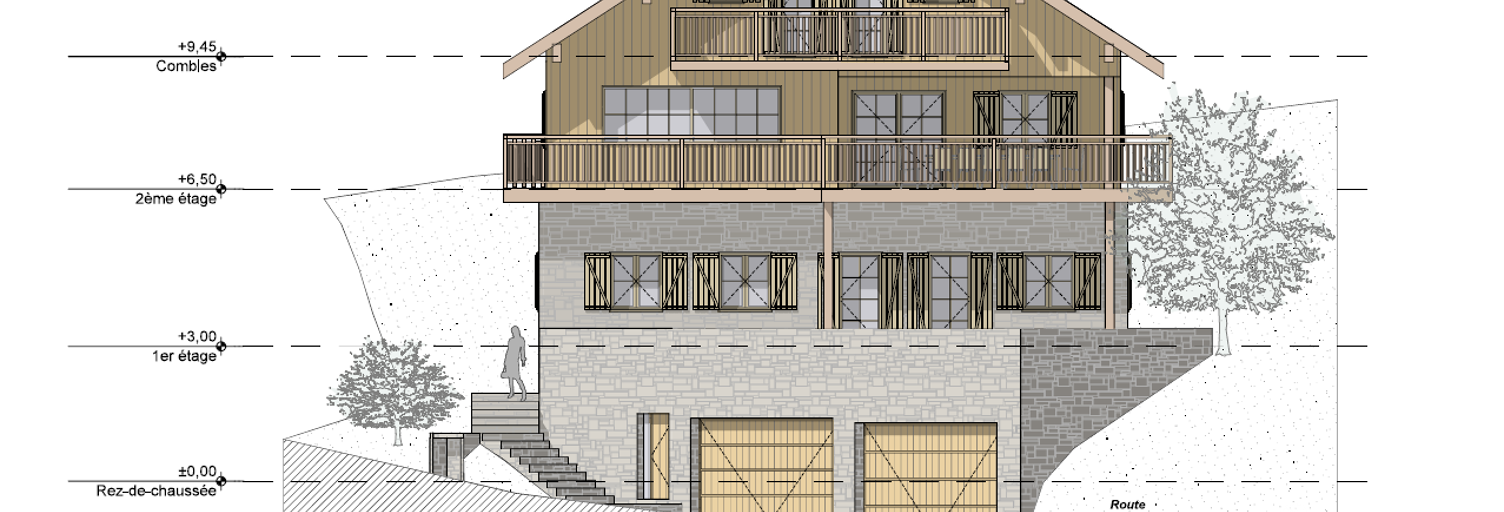 Terrain  671 m² à vendre à Villard-Reculas (38114)