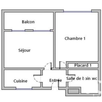 Appartement 2 pièces 190000 €