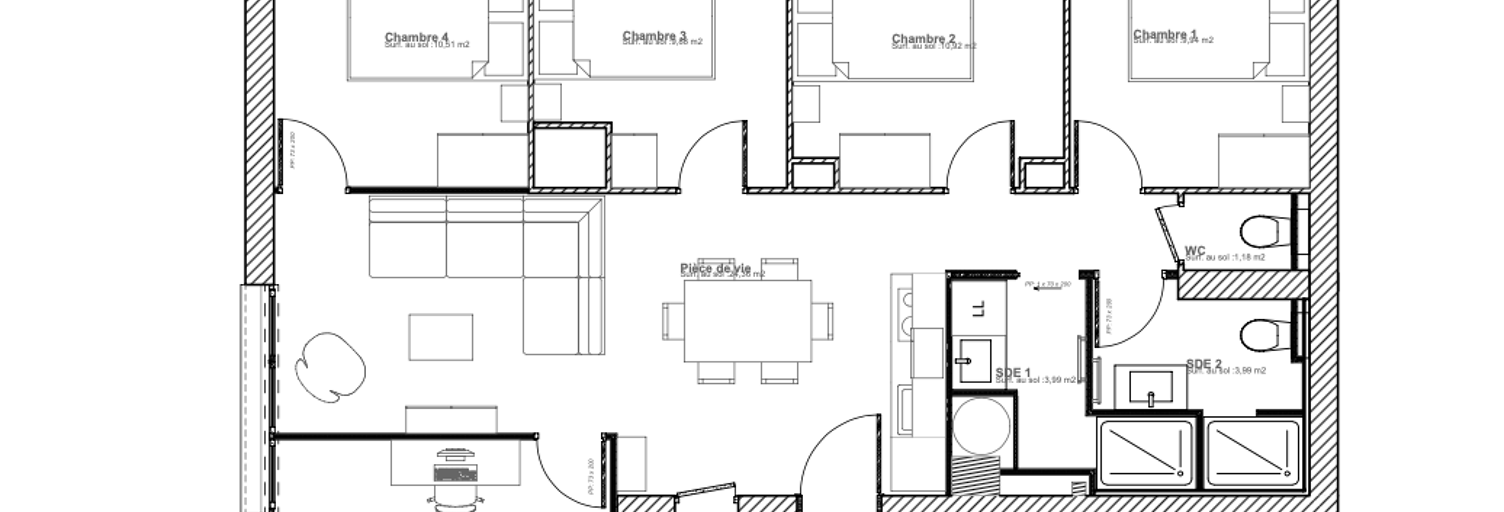 Appartement 6 Pièces 87 m² à vendre à Nantes (44100)