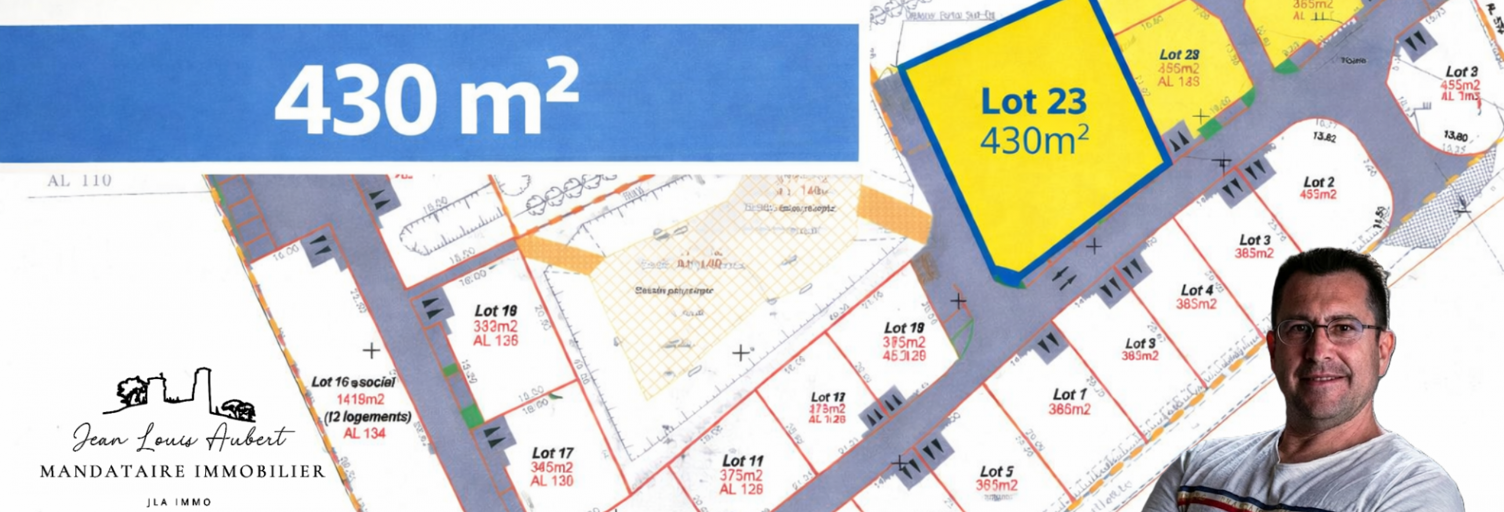 Terrain  430 m² à vendre à Châteaurenard (13160)