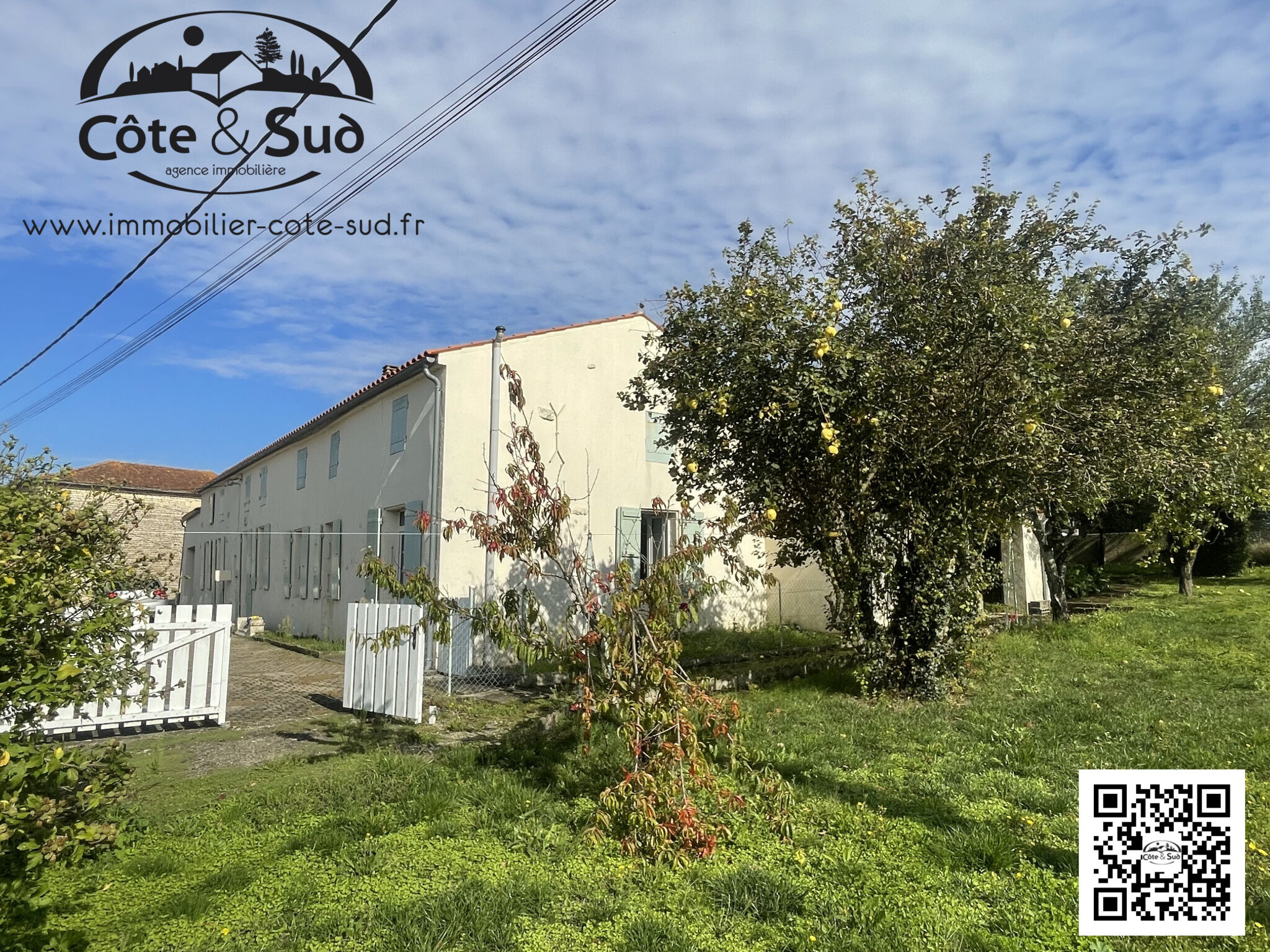 Villa / Maison  T5 à vendre Thou (Le) 17290