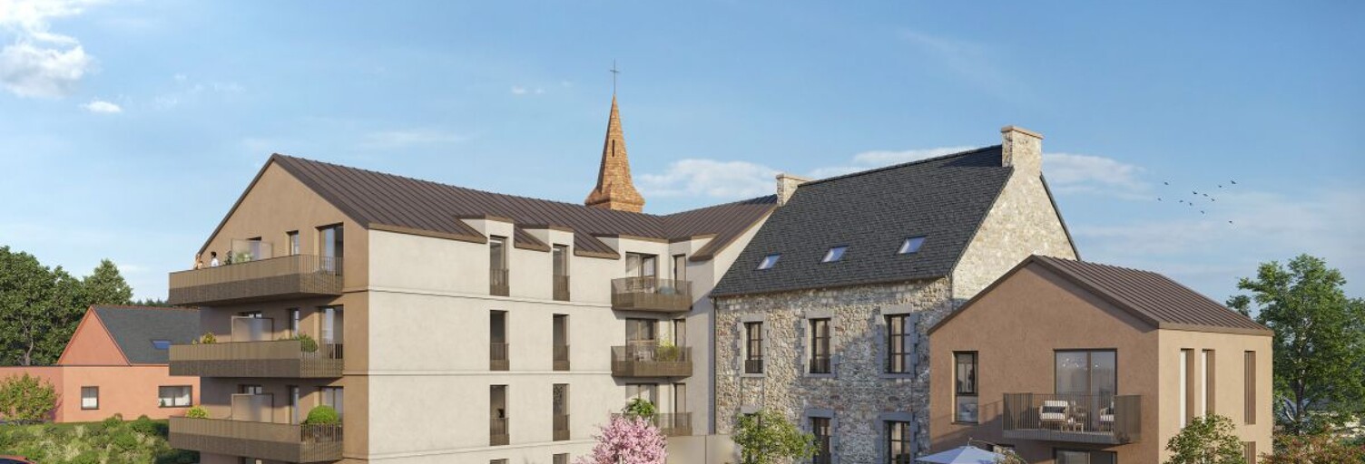 Appartement neuf T1, T2, T3 Pièce 34 à 59 m² à vendre à Hillion (22120)