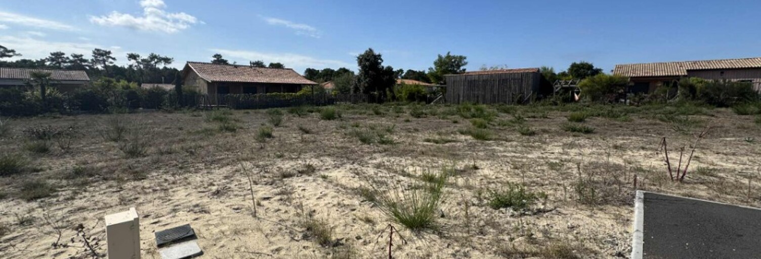 Terrain  1019 m² à vendre à Vensac (33590)
