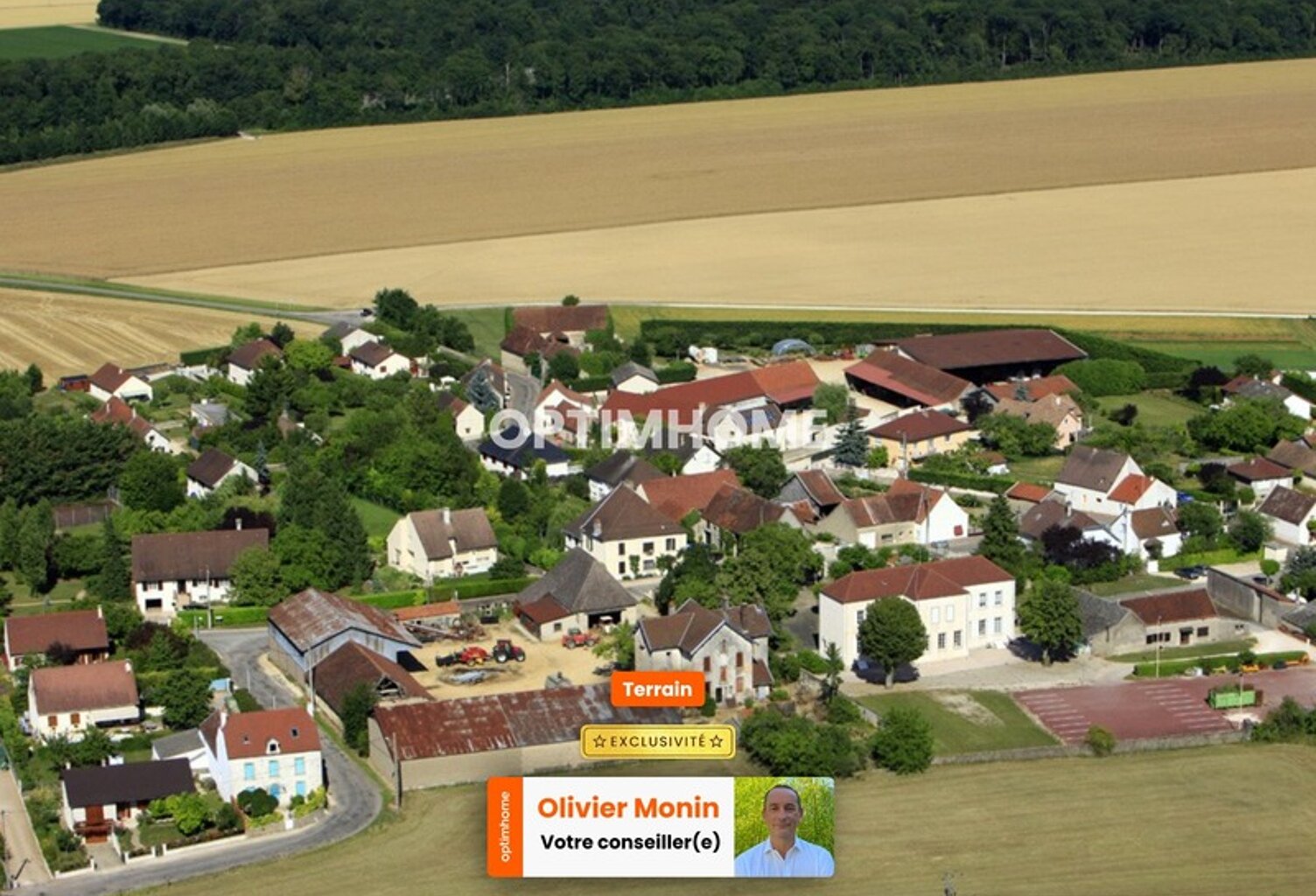 A Chevigny-Fenay Terrain à bâtir de 844 m2, hors lotissement — photo 1