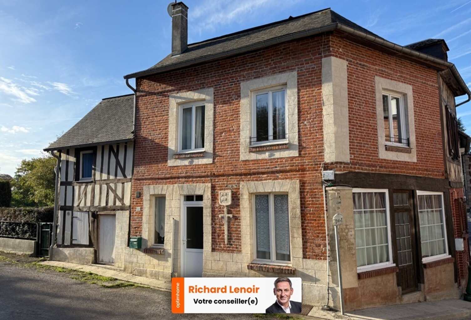 Maison de ville en brique et pierre de Caen – Charme et praticité au cœur de la Normandie — photo 1