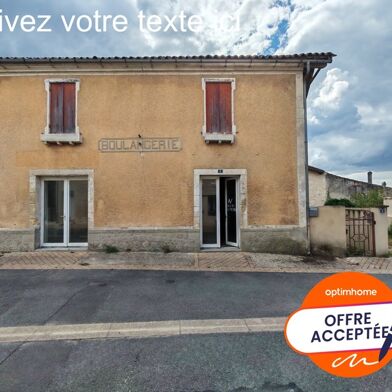 Maison 4 pièces 115500 €
