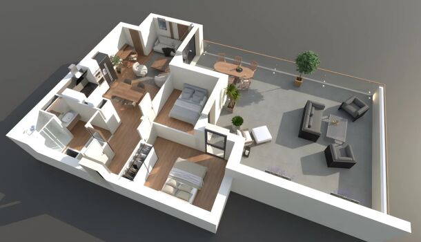 Appartement 3 pièces  à vendre Font-Romeu-Odeillo-Via 66120