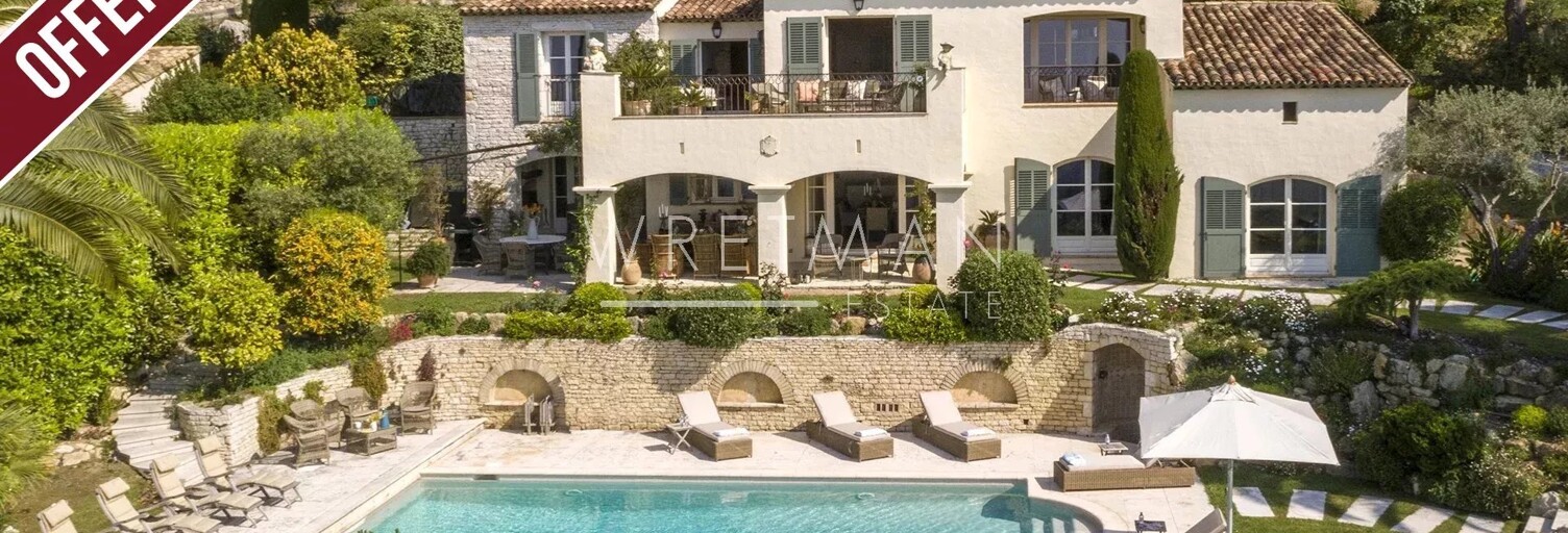 Maison 6 Pièces 221 m² à vendre à Tourrettes-sur-Loup (06140)