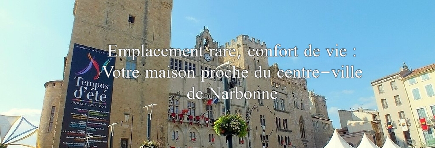 Maison 4 Pièces 85 m² à vendre à Narbonne (11100)