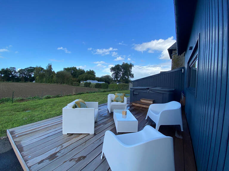 Maison SAINT MELOIR DES ONDES 7 pièce(s) 155 m2 avec garage et jardin constructible — photo 1