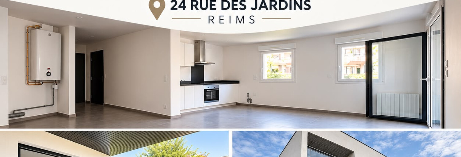 Appartement 3 Pièces 64 m² à vendre à Reims (51100)