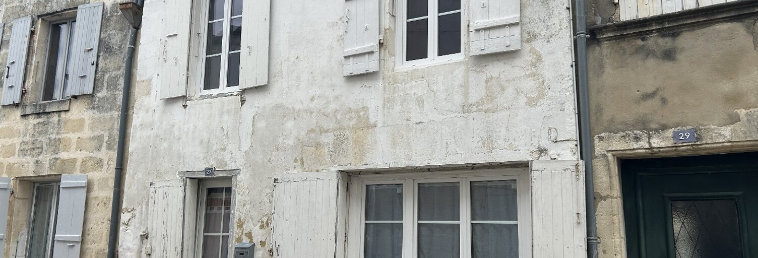 Maison 3 Pièces 42 m² à vendre à Saint-Jean-d'Angély (17400)