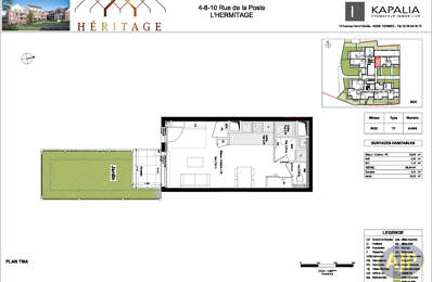 NOUVEAUTE / APPARTEMENT / L HERMITAGE / 28M² HABITABLES / PLACE DE PARKING PRIVATIVE — photo du bien