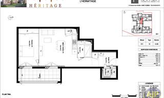 Appartement 2 Pièces 46 m² à vendre à L'Hermitage (35590)