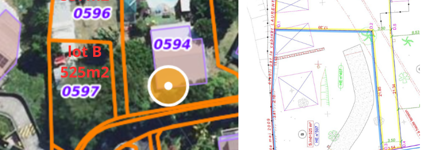 Terrain  537 m² à vendre à Saint-Denis (97490)