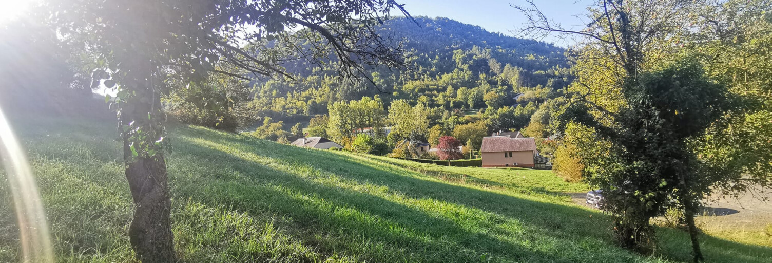 Terrain  1250 m² à vendre à Marcillac-Vallon (12330)