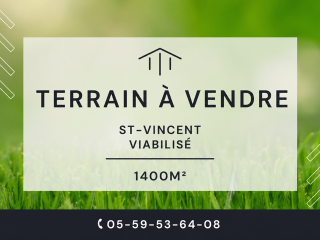 Terrain 1400 m2 — photo du bien