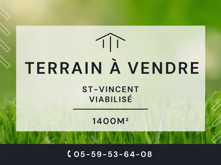 Terrain 1400 m2 — photo 1
