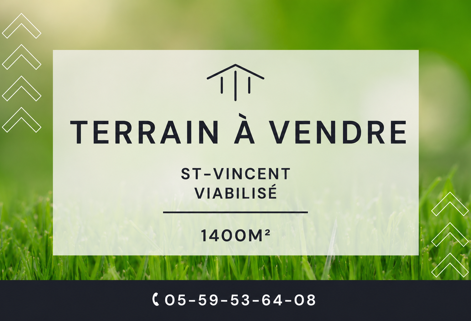 Terrain 1400 m2 — photo 1