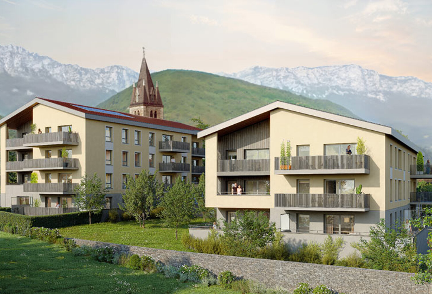 Programme immobilier neuf situé au Touvet au cœur du Grésivaudan — photo 1
