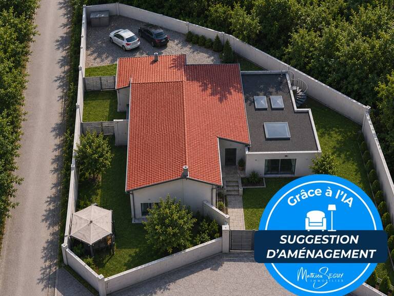 Ensemble immobilier pro/perso à St Genis Laval — photo 1