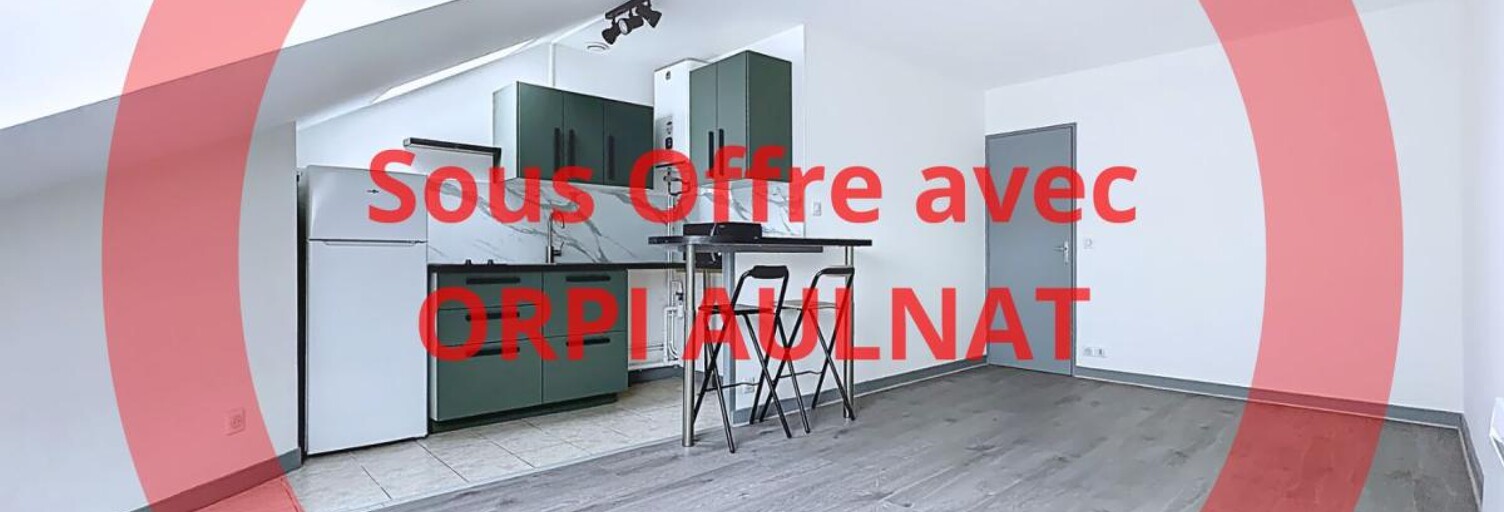 Appartement 2 Pièces 33 m² à vendre à Clermont-Ferrand (63100)