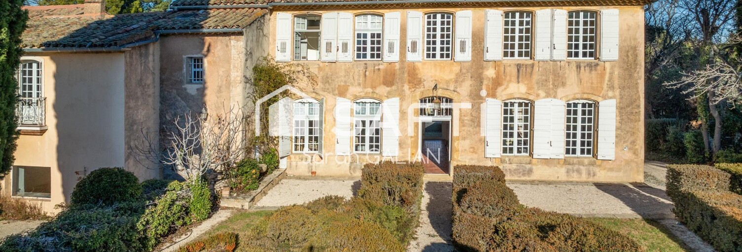 Maison 10 Pièces 500 m² à vendre à Aix-en-Provence (13100)
