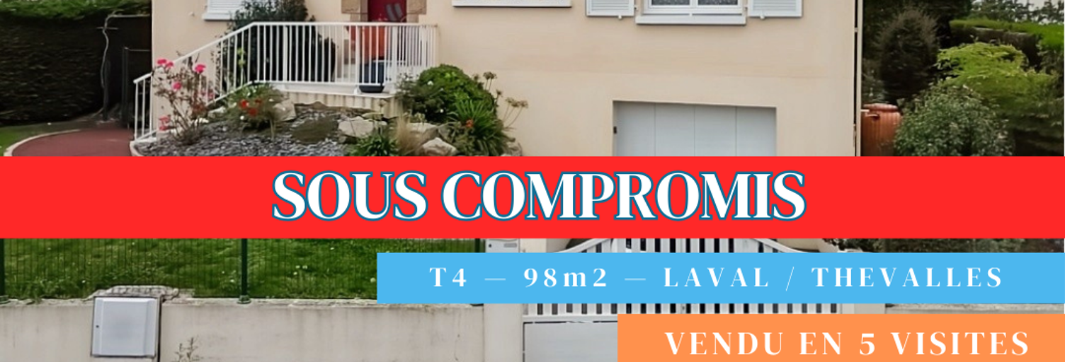 Maison 4 Pièces 98 m² à vendre à Laval (53000)