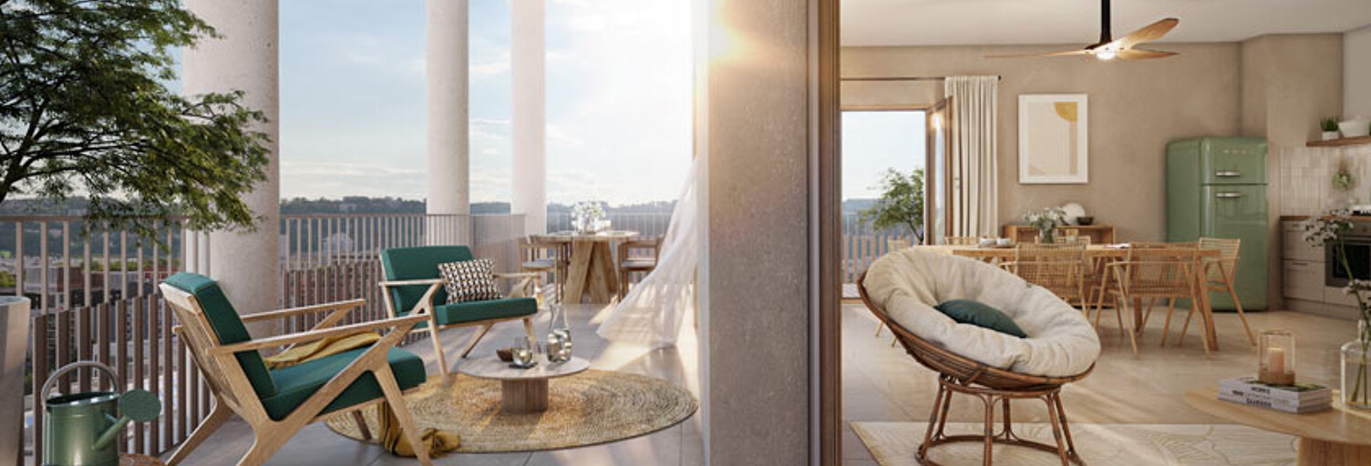 Appartement 4 Pièces 80 m² à vendre à Lyon 7 (69007)