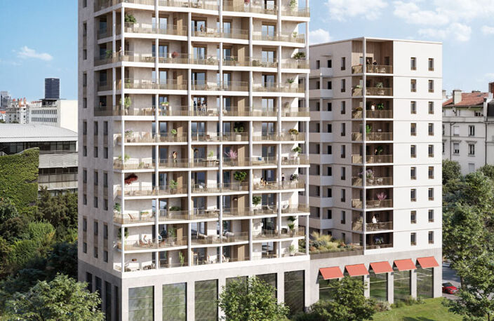 Nouveau programme neuf Côté Parc à Lyon 7 au pied de l’EM LYON — photo 3