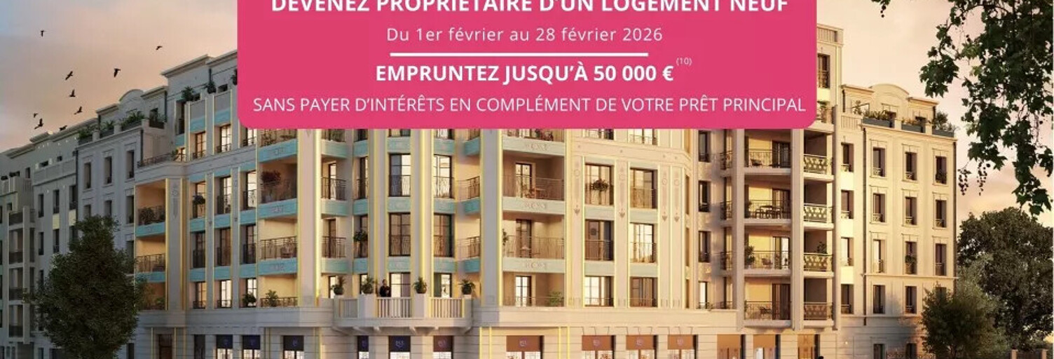 Appartement neuf T1, T2, T3, T4, T5 Pièce 30 à 105 m² à vendre à Clamart (92140)