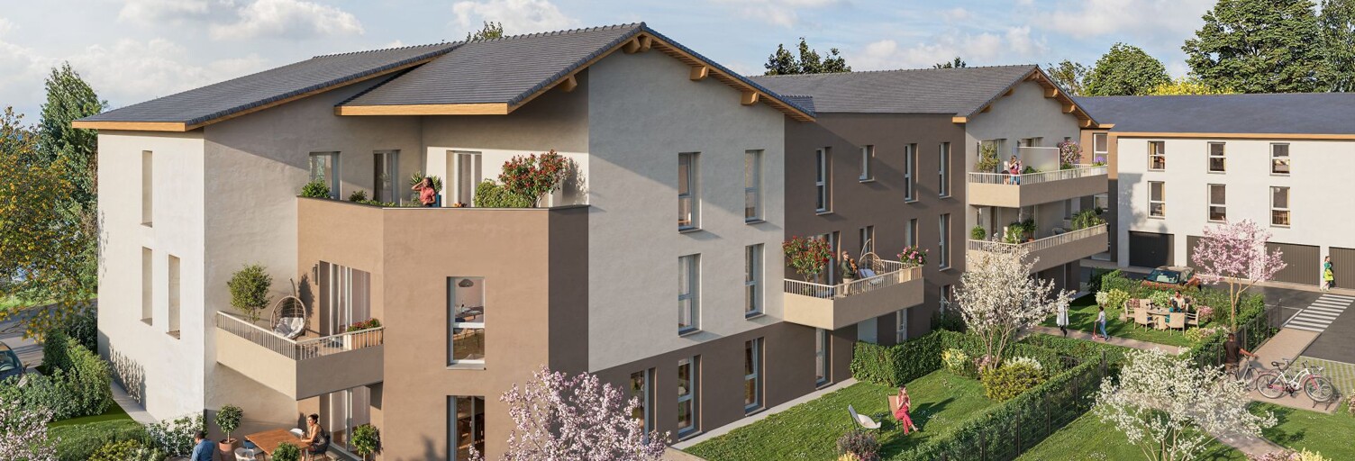 Appartement neuf T2, T3, T4 Pièce 47 à 97 m² à vendre à La Motte-Servolex (73290)