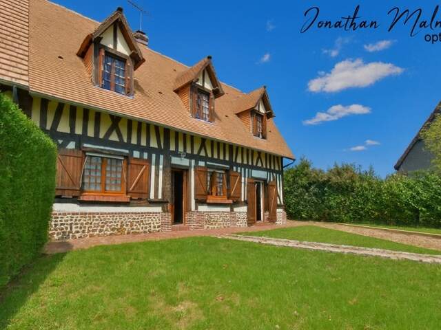🏡 Charmante maison normande – 4 pièces – 102 m² – Terrain 1 224 m² – Proche Breteuil (3 km) — photo du bien